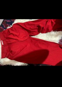 Red Co-ord Set - Cropped Blazer &amp; Trousers