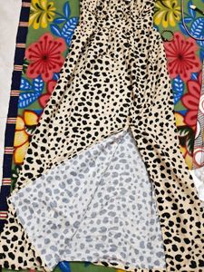 Leopard Print Maxi Dress
