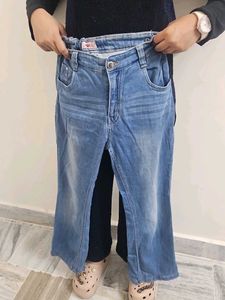 Straight Fit Denim jeans for girls