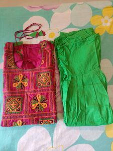 Pink green festival navratri Garba Dance patiala