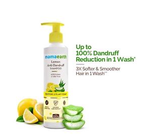 Mamaearth Lemon Anti - Dandruff Shampoo