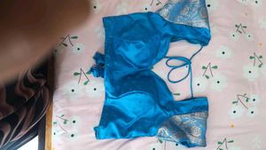 Elegant Blue Banarasi Silk Saree