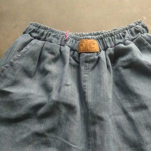 Pearl Embellished Denim Jeans