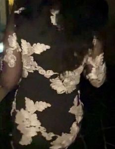 Sheer bodycon dress