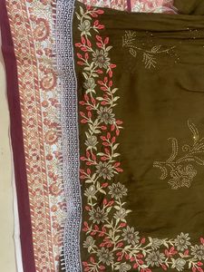 Embroidered Kurti with intricate floral design