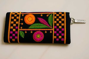 Embroidery Clutch Handbag