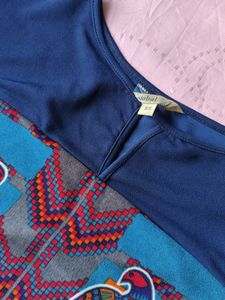 Boho Print Sleeveless Tunic Top