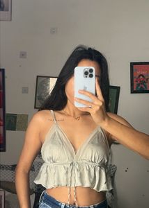 Silky Grey Bralette