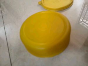 Set of 2 Yellow Tiffin box / Containers