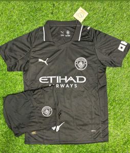 Manchester City Jersey & Shorts Set