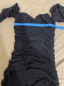 Black party wear dress