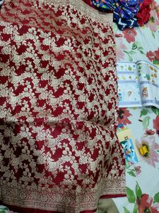 Banarasi Red Saree