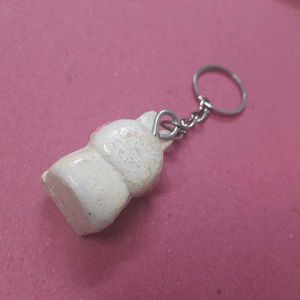 Miffy With Headphone Keychain
