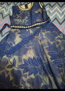 Beautiful Blue Embellished Lehenga Choli