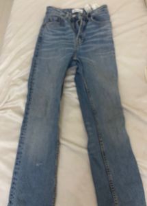 Classic Light Wash Denim Jeans