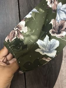 Floral Print Midi Dress