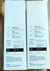 Minimalist Oat Extract Gentle Cleanser combo