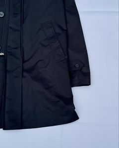 Classic Black Men's Trench Coat