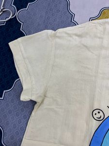 yellow short kurti