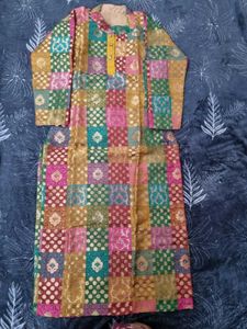 Beautiful New Banarasi silk suit
