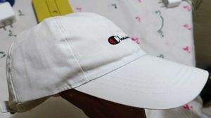 Champion Baseball Cap  White
