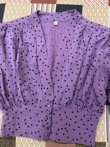 Polka Dot Blouse