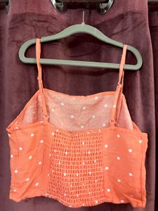 Cute Polka Dot Crop Top