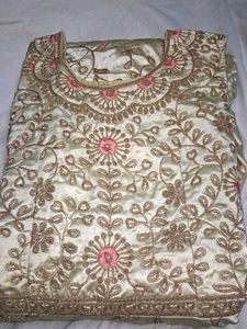 Elegant Embroidered ethnic gown