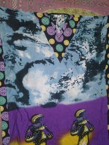 Vibrant Printed Kaftan Kurta