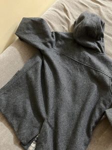 Grey Color Coat With Cap