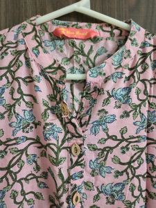 Pink Anarkali Kurta