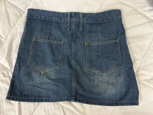 Classic Denim Mini Skirt