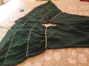 Elegant Green Embroidered Kurta Set
