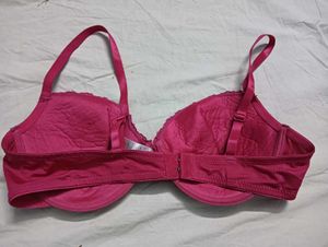Pink Lace38C💛 Trim Bra