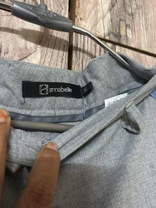 Classic Grey Tailored Trousers unisex