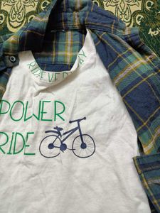 Boy's Plaid Flannel Shirt