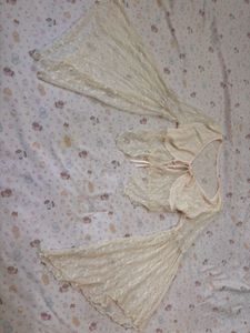 Sheer Lace top bust36/38