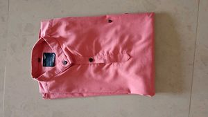 Men's Peach Casual Kurta