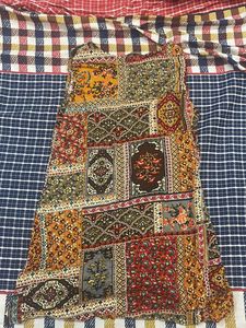Boho Patchwork Print Sleeveless Dress
