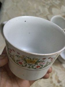 Ceramic Tea Cups - Set of 5
