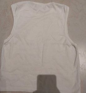 White Knit Sleeveless Top