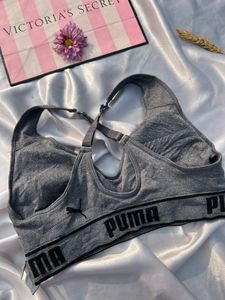 Puma Grey Sports Bra
