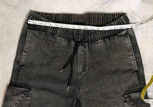 Grey Cargo Pants