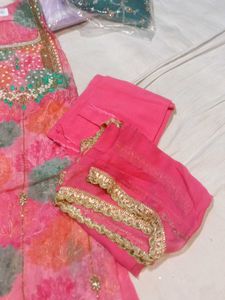 Beautiful Pink suit Set with Dupatta