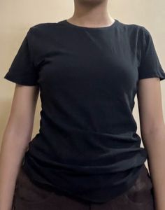 Classic Black Basic T-Shirt