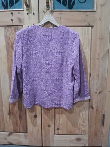 Vintage Lavender Cardigan