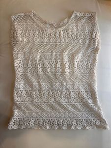 White Net Top