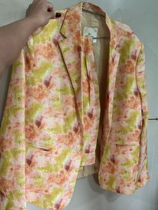 Floral Print Blazer (3pcs Set)