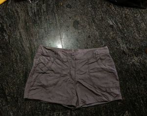Grey Cargo Shorts