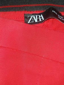 Red Casual Pants